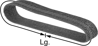 Nylon Mesh Cushioned Sanding Belts