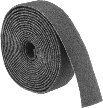 Nylon Mesh Cushioned Sanding Rolls for Aluminum Soft Metals and Nonmetals
