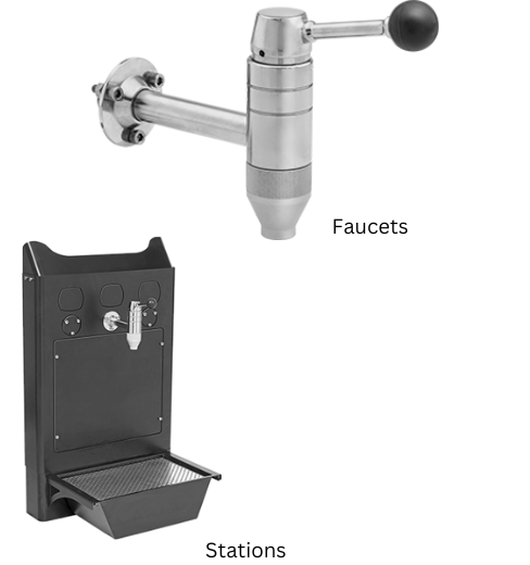 Oil-Dispensing Stations