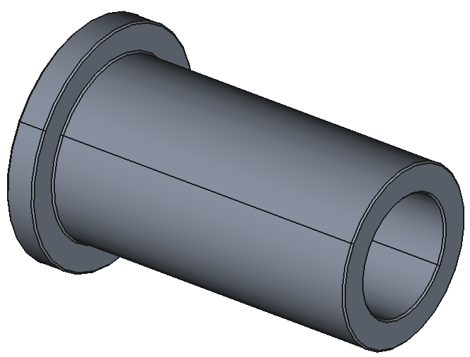 Oil-Embedded Flanged Sleeve Bearings