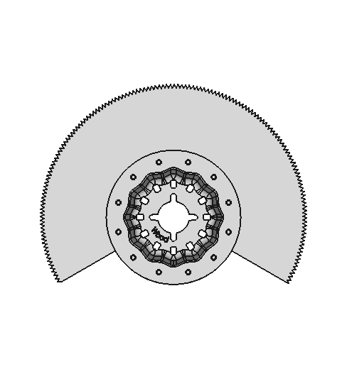 Oscillating Tool Blades for Cutting Drywall