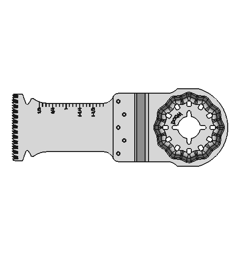 Oscillating Tool Blades for Cutting Wood