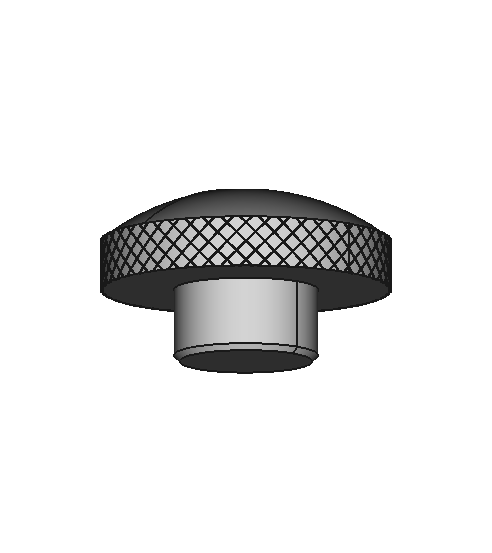 Palm-Grip Machinable-Hub Knobs
