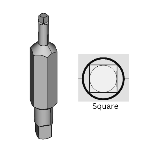 Reversible Square Bits