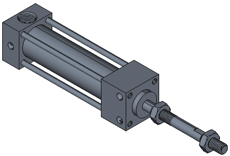 Sensor-Ready Tie Rod Air Cylinders