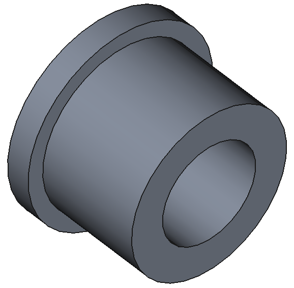 Food Industry Dry-Running Flanged Sleeve Bearings