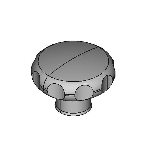 Sanitary Threaded-Hole Knobs