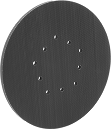 Screw-Mount Backup Pads for Hook and Loop Sanding Discs