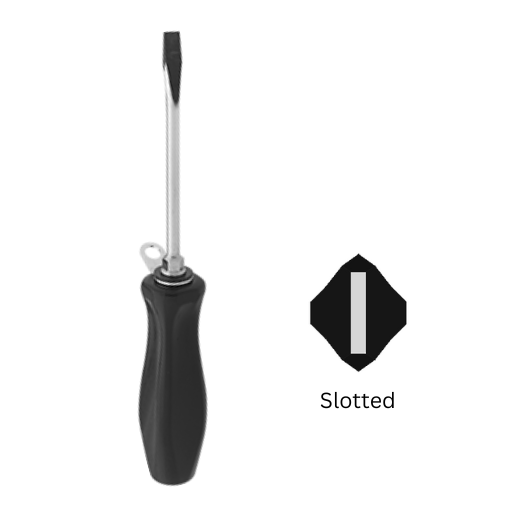 Screwdrivers with Tether Ring