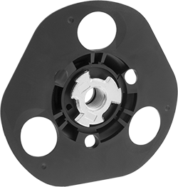 See-Through Backup Pads for Arbor-Mount Sanding Discs