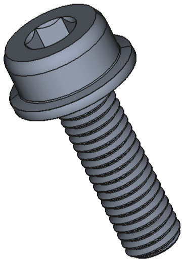 Serrated-Flange Socket Head Screws