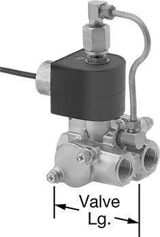 Solenoid On Off Valves with Exhaust Port