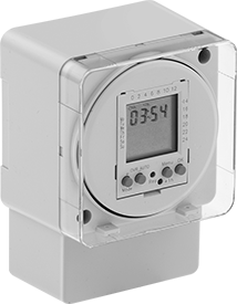 Surface DIN-Rail Mount Set-to-the-Minute Time and Day Activated Switches