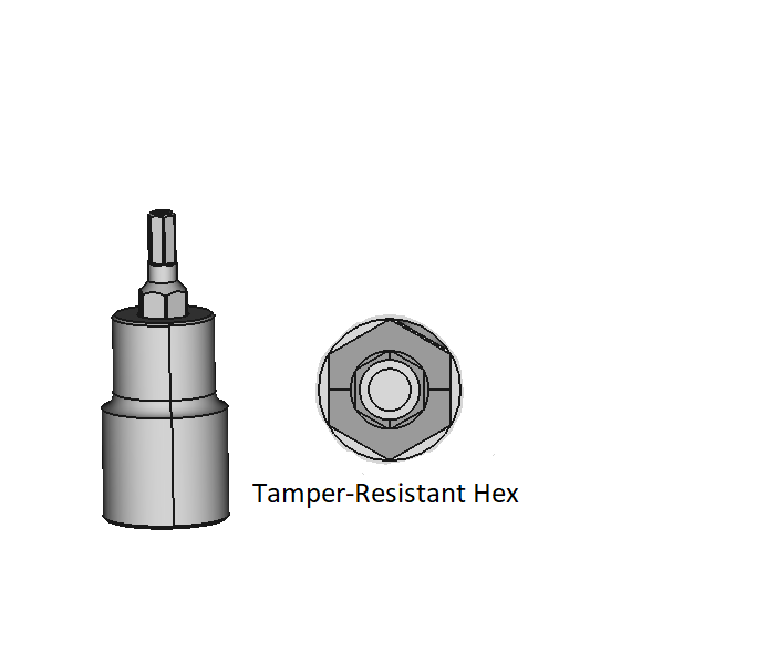 Tamper-Resistant Torx Bit Sockets