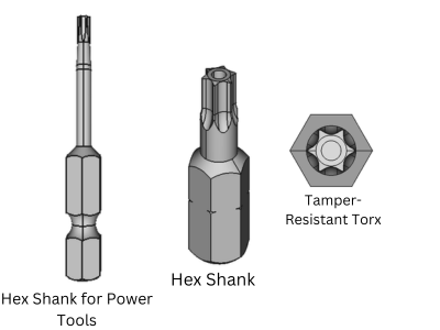 Tamper-Resistant Torx Bits