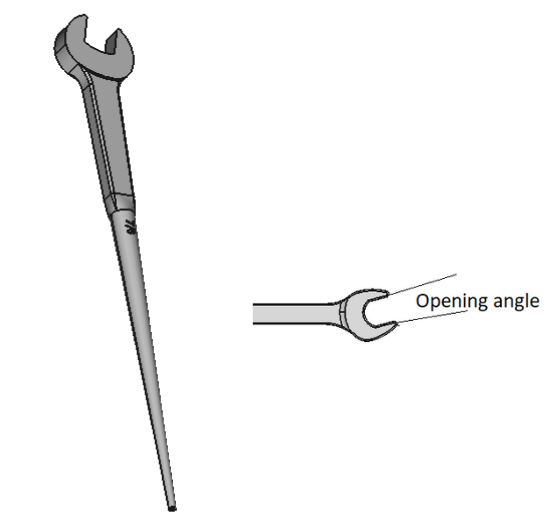 Tapered-Handle Open-End Wrenches