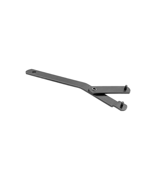 Tight-Clearance Adjustable Pin Spanner Wrenches for Holes on the Face