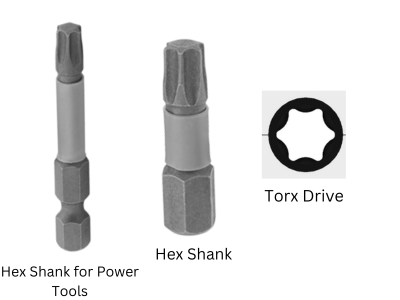 Torx Bits for Impact Drivers