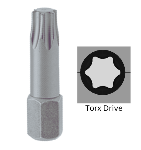Torx Bits for Stainless Steel Screws
