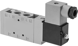 Two-Speed Two-Action Electrically Operated Air Directional Control Valves Manifolds for Threaded Female Valves