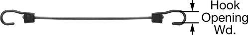 UV-Resistant Elastic Tie Downs