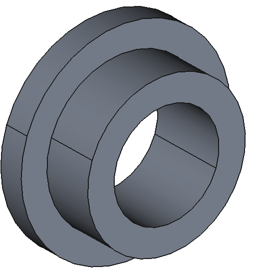 Ultra-Low-Friction Oil-Embedded Flanged Sleeve Bearings
