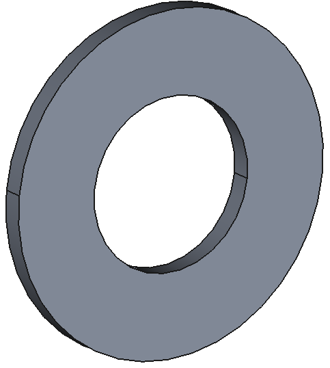 Water-Resistant Dry-Running Thrust Bearings