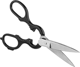 All-Metal Scissors with Jar Bottle Opener