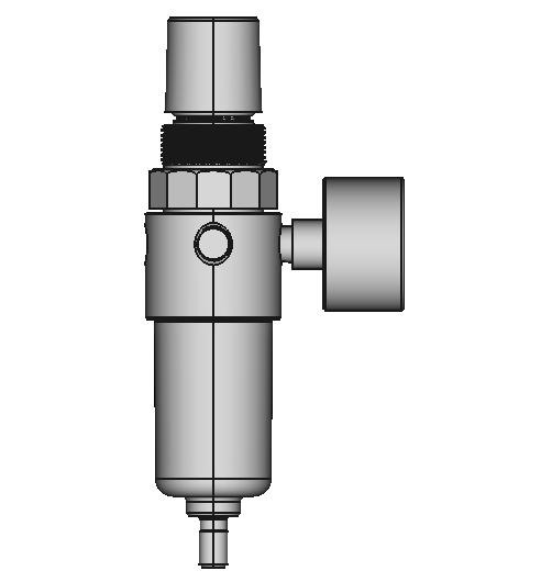 Chemical-Resistant Compressed Air Filter Regulators for Particle Removal