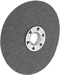 Clog-Resistant Arbor-Mount Sanding Discs for Stainless Steel and Hard Metals