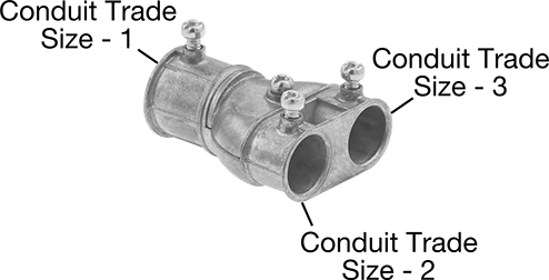 Reducers for Thin-Wall (EMT) Steel Conduit