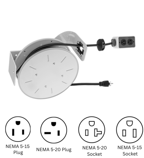 Harsh Environment Automatic-Wind Cord Reels
