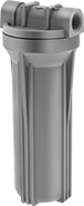 Plastic Filter Housings with Cartridge for Hot Water