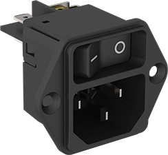 IEC Connectors with Power Switch
