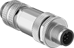 Micro M12 Screw-Together Ethernet Connectors