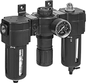 Norgren Modular Compressed Air Filter Regulator Lubricators (FRLs)
