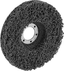 Nylon Mesh Cushioned Arbor-Mount Sanding Discs