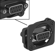 Panel-Mount D-Sub Adapters