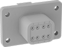 Panel-Mount Deutsch-Style DC Connectors