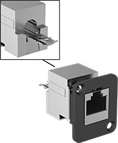 Panel-Mount Ethernet Connectors