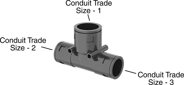 Reducers for Flexible Plastic Conduit